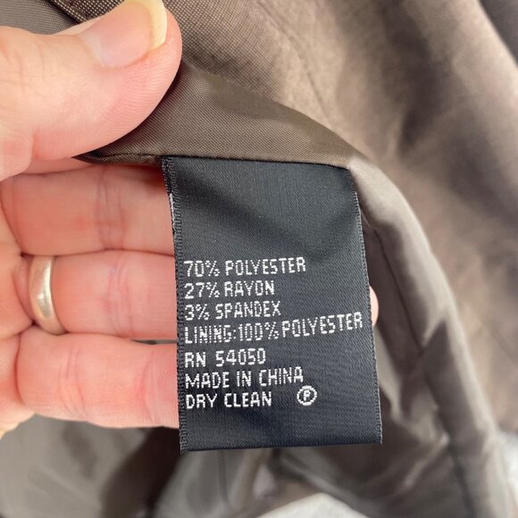 Kasper Brown Skirt Set - Picture 7 of 16